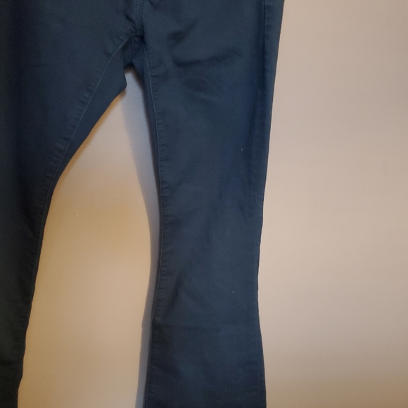 GAP 1969 Navy Blue Flare Pants Curvy Profile - Size 26/2 a/c - Picture 2 of 10